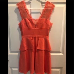 NWOT BCBG MaxAzria Coral Size 2 Dress